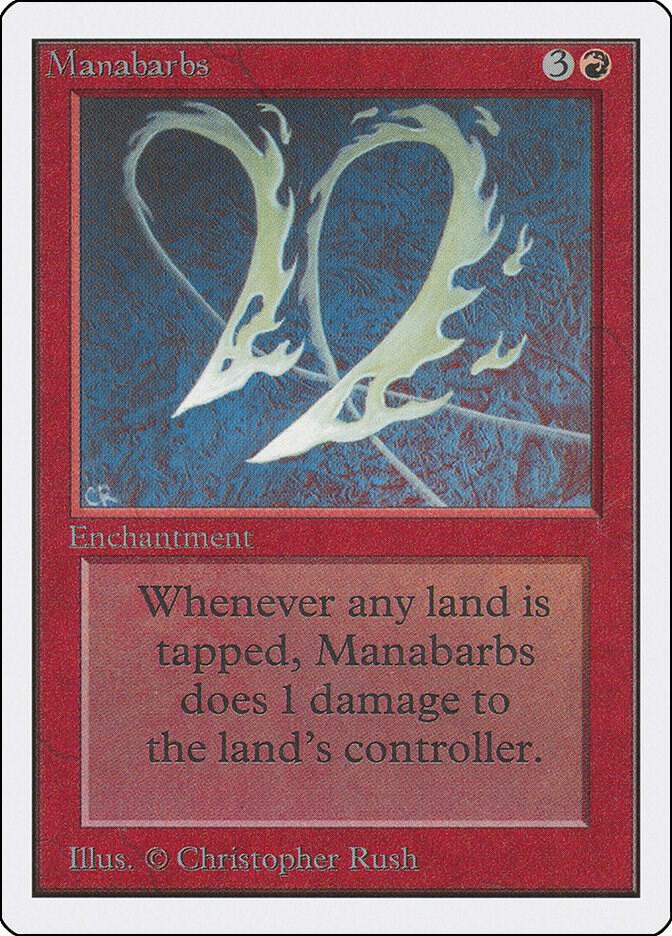 Manabarbs - Unlimited Edition - Magic: The Gathering - TCGplayer.com