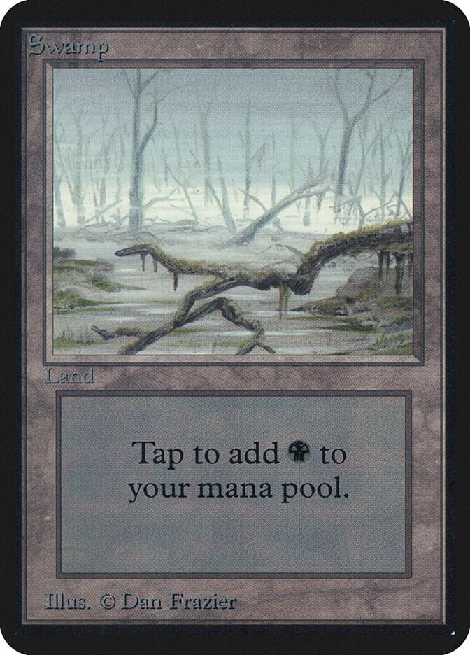 Swamp (A) - Alpha Edition - Magic: The Gathering - TCGplayer.com