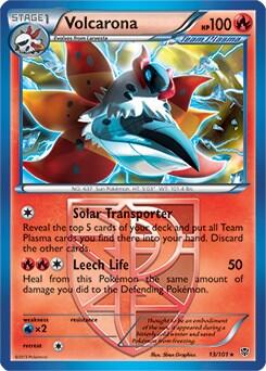 Volcarona - 13/101 (BW Plasma Blast)