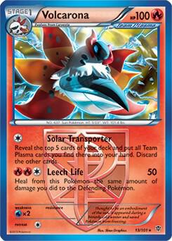 Volcarona - 13/101 (BW Plasma Blast) 013/101 from Deck Exclusives