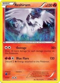 Reshiram - 21/99 (Next Destinies) 021/099 from Deck Exclusives