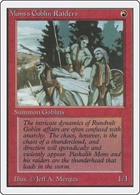 Mons's Goblin Raiders (Unlimited Edition)