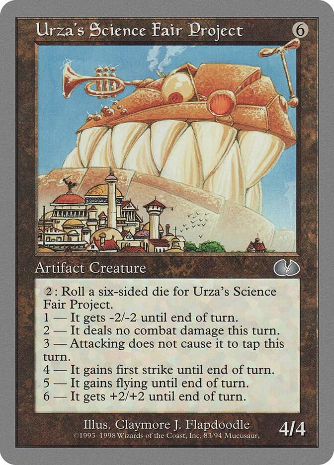 Urza's Science Fair Project - Unglued - Magic: The Gathering