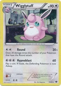 Wigglytuff - 79/99 (Cosmos Holo) - Blister Exclusives - Pokemon card