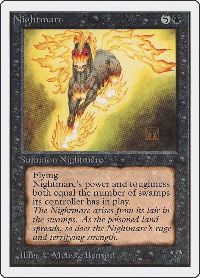 Nightmare - Unlimited Edition - Magic: The Gathering Nightmare - Unlimited Edition - Magic: The Gathering