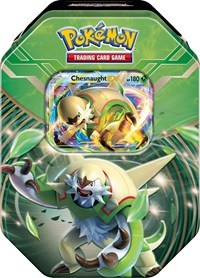 Kalos Power Tin [Chesnaught EX] from XY - Flashfire Pokemon card image