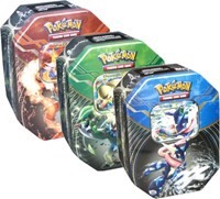 Kalos Power Tins [Bundle of 3] from XY - Flashfire Pokemon card image