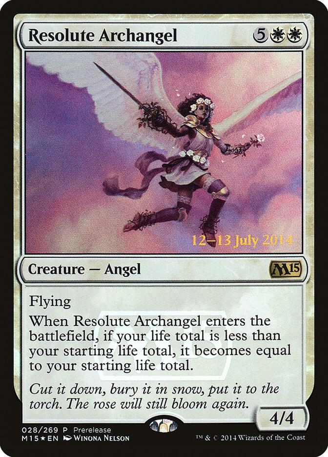 Resolute Archangel #28 — Magic 2015 Promos