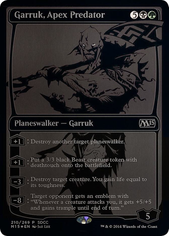 Garruk, Apex Predator (SDCC 2014 Exclusive) - Media Promos - Magic