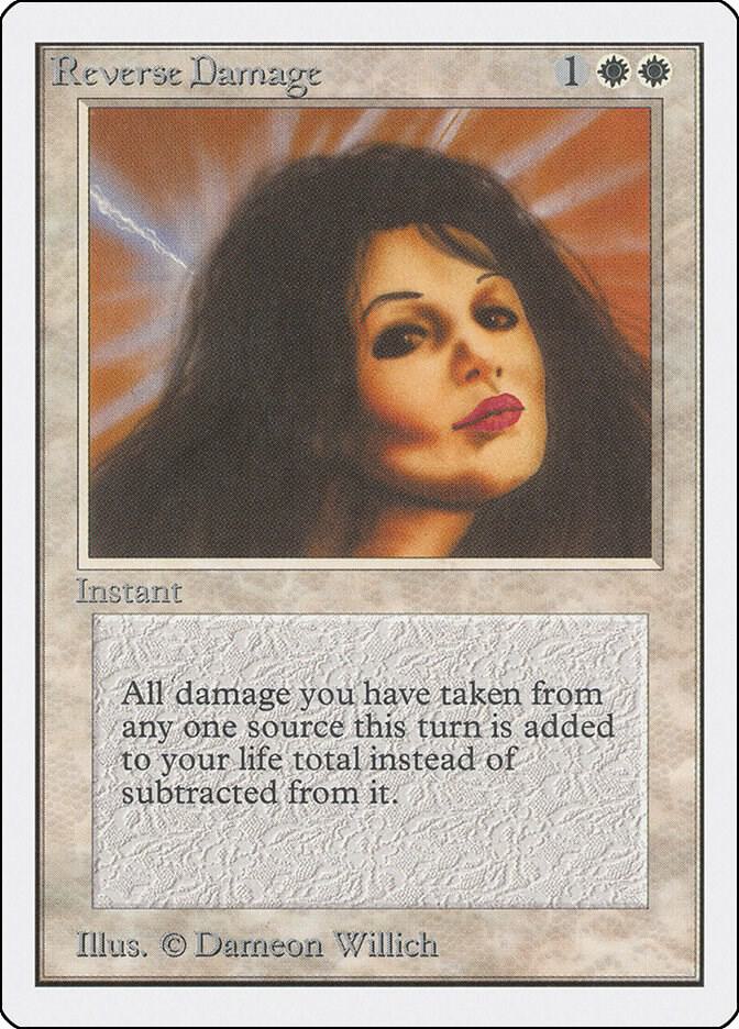 Reverse Damage - Unlimited Edition - Magic: The Gathering - TCGplayer.com Reverse Damage - Unlimited Edition - Magic: The Gathering - TCGplayer.com