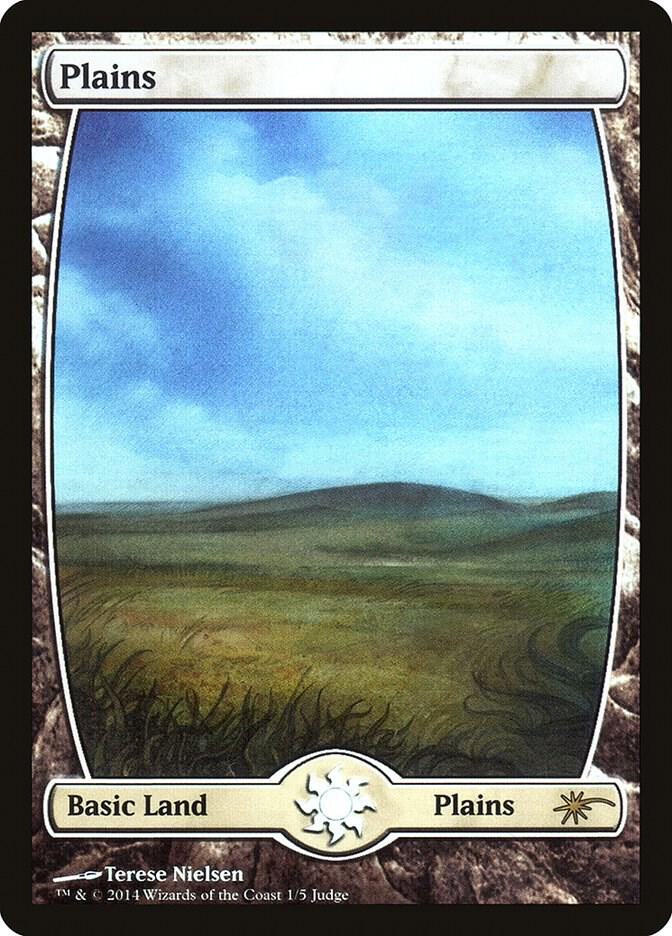 Plains - Full Art (1) - Judge Promos - Magic: The Gathering