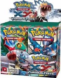 Furious Fists Booster Box from XY - Furious Fists Pokemon card image