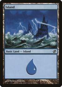 Island (32) - Duel Decks: Jace vs. Chandra - Magic: The Gathering card