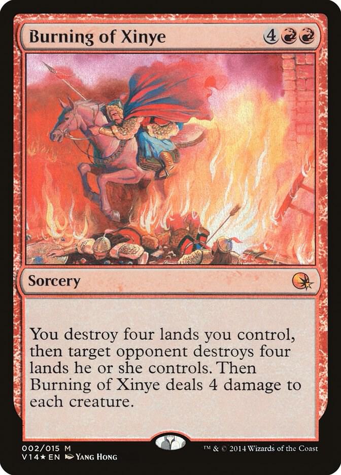 Burning of Xinye - From the Vault: Annihilation - Magic: The Gathering