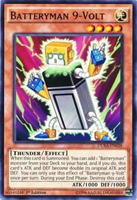 Batteryman 9-Volt - Duelist Alliance - YuGiOh Batteryman 9-Volt - Duelist Alliance - YuGiOh