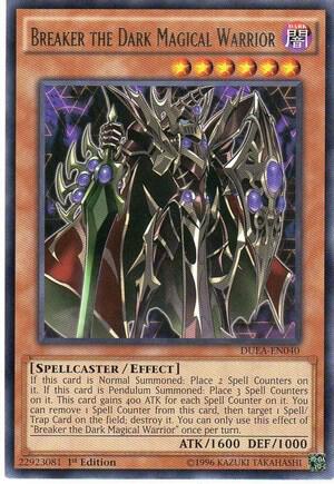 Yu-Gi-Oh! - Breaker the Dark Magical Warrior (DUEA-EN040) - Duelist Alliance - 1st Edition - Rare