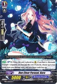 Duo Clear Parasol, Kura (Black)