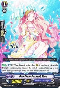 Duo Clear Parasol, Kura (White)