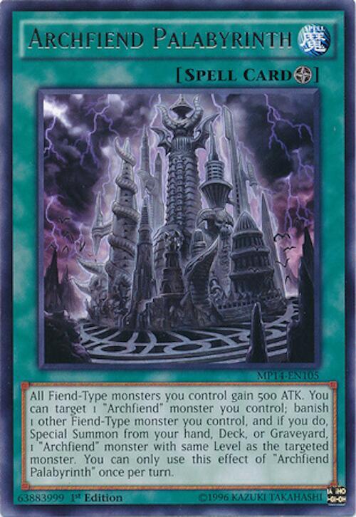 Archfiend Palabyrinth