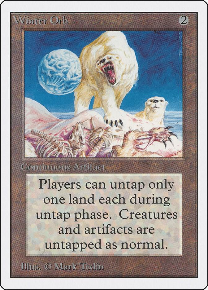 Winter Orb - Unlimited Edition - Magic: The Gathering Winter Orb - Unlimited Edition - Magic: The Gathering