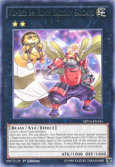 Number 64: Ronin Raccoon Sandayu