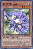 Carte Yu-Gi-Oh! Bujingi Pavo (MP14-EN240) – Mega Pack 2014, 1st Edition, Super Rare