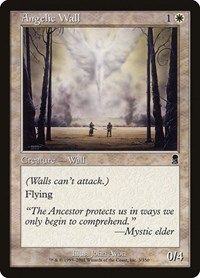 Angelic Wall - Odyssey - Magic: The Gathering card