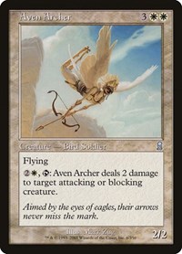 Aven Archer - Odyssey - Magic: The Gathering card