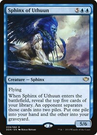 Sphinx of Uthuun (Duel Decks: Speed vs. Cunning)