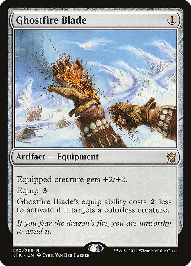 mtg ghostfire cards Magic The Gathering - Modern Horizons 3 - Ghostfire Slice main image 1