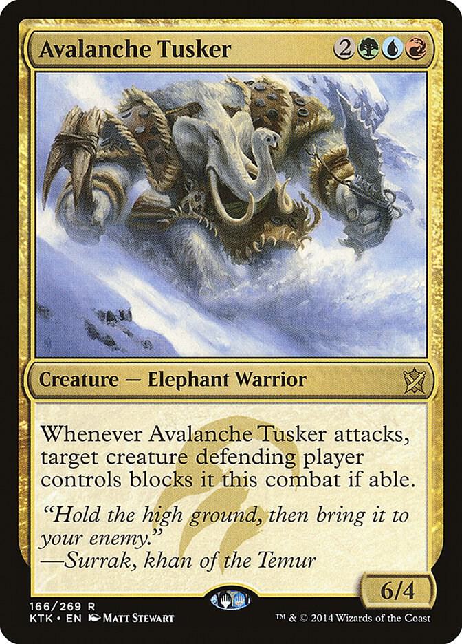 Avalanche Tusker - Khans of Tarkir - Magic: The Gathering