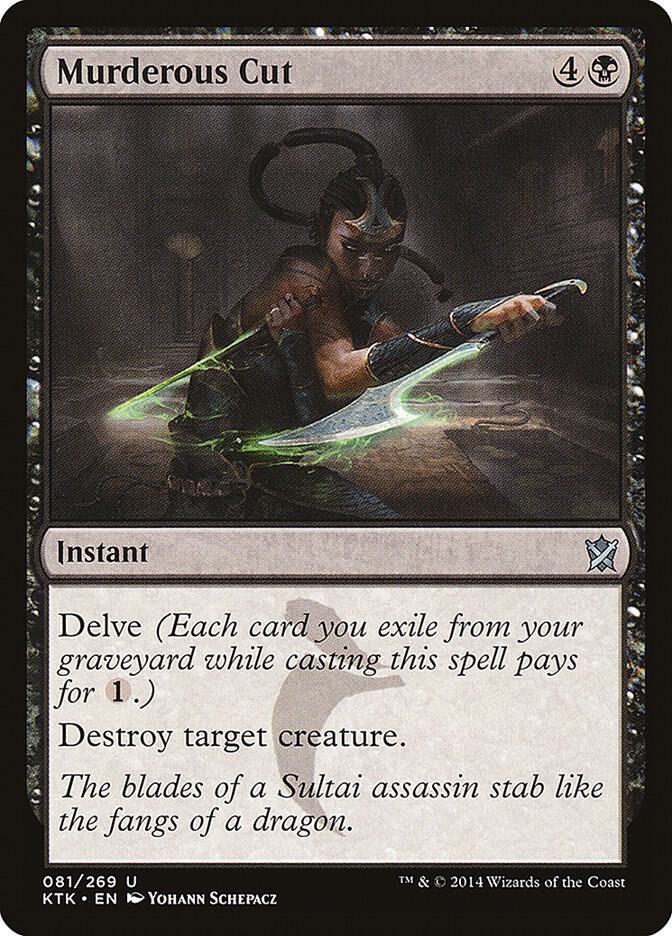 Murderous Cut 81 card