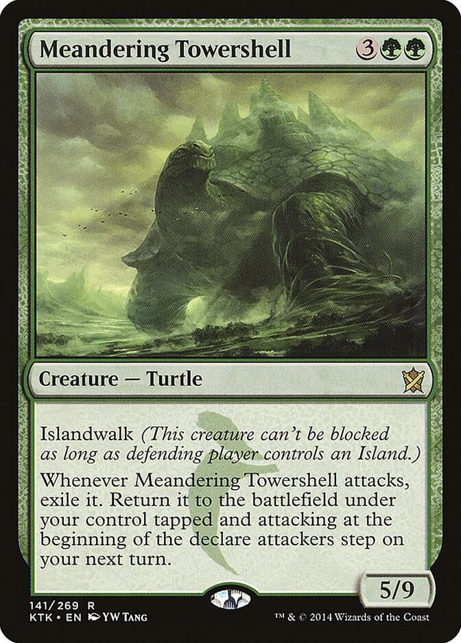 Meandering Towershell 141 card