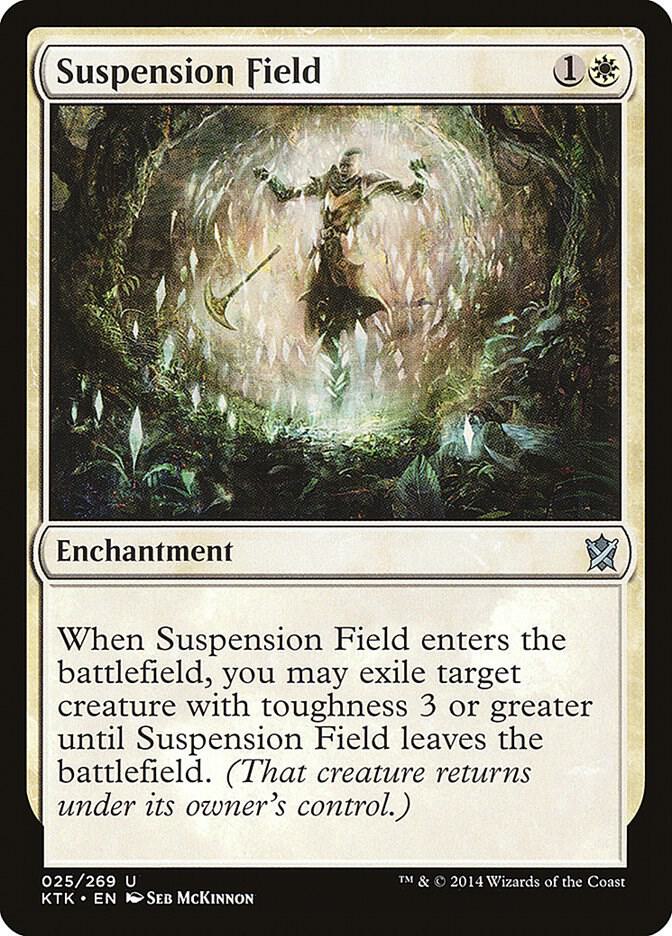 Suspension Field 25 card