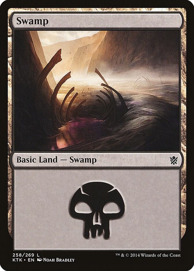 Swamp (258) 258 card