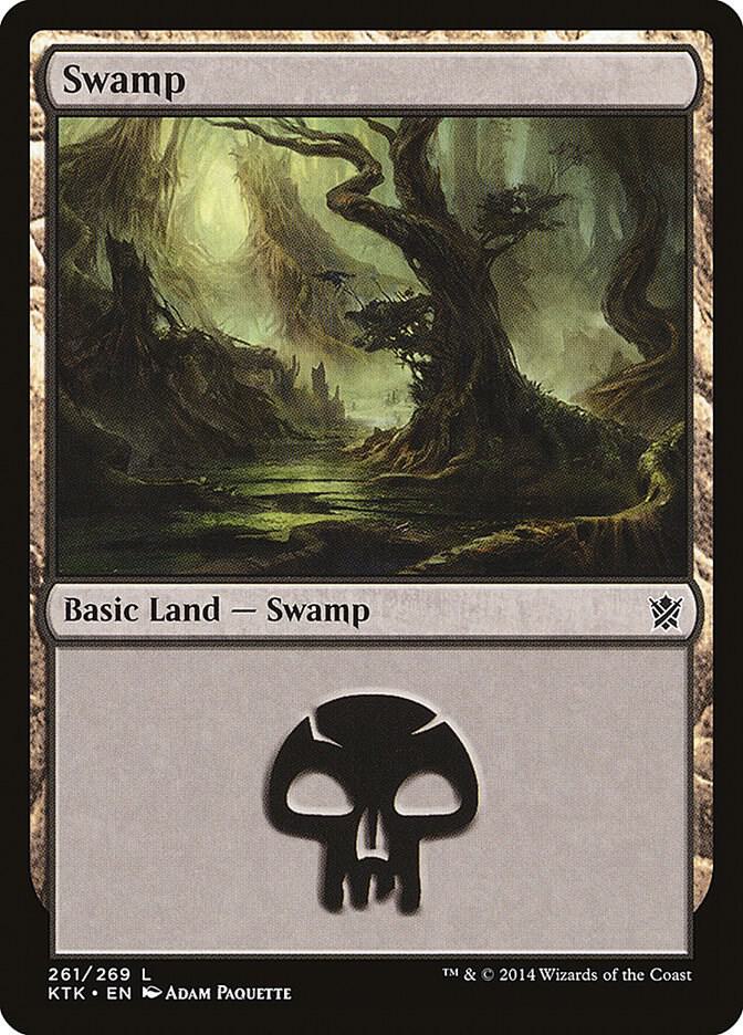 Swamp (261) 261 card