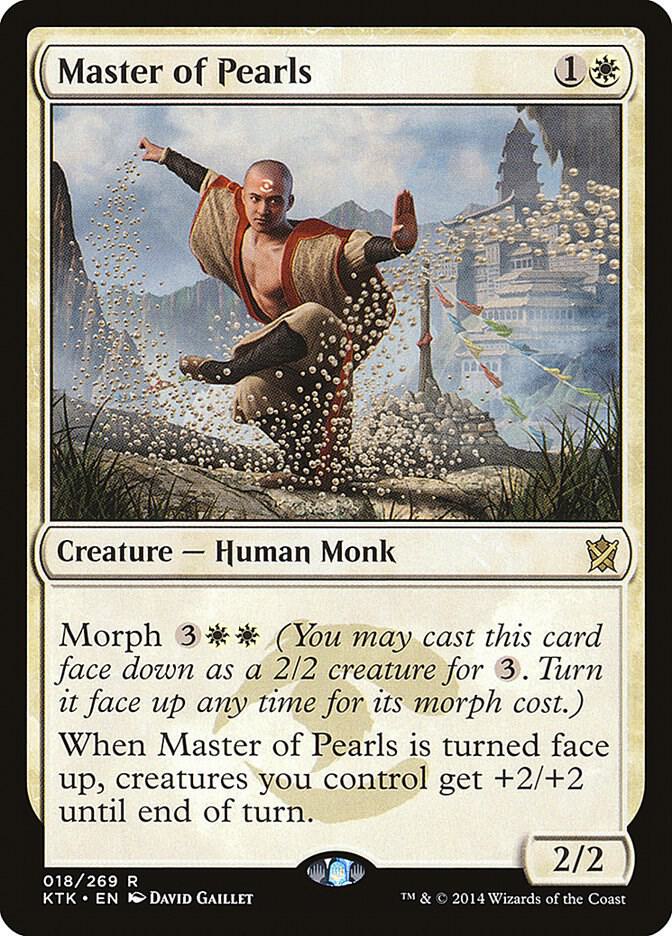 Master of Pearls 18 card