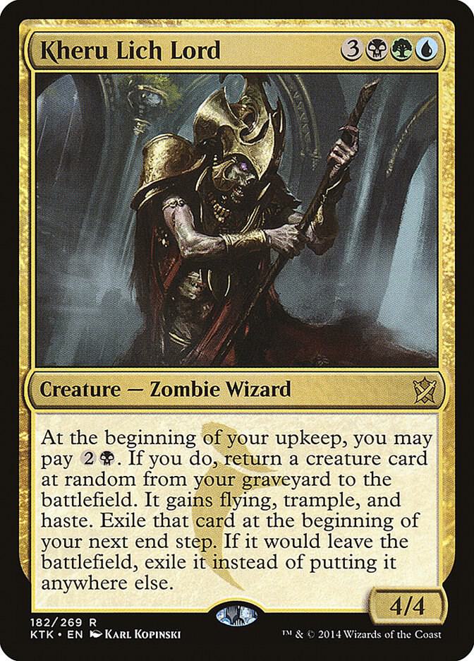 Kheru Lich Lord 182 card