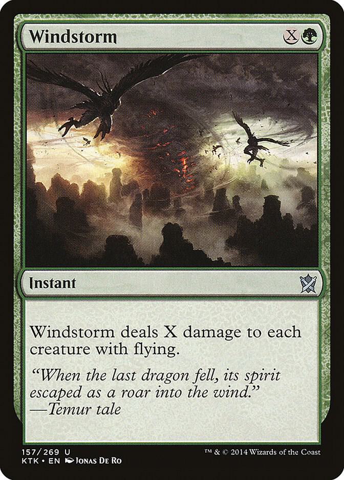 Windstorm 157 card
