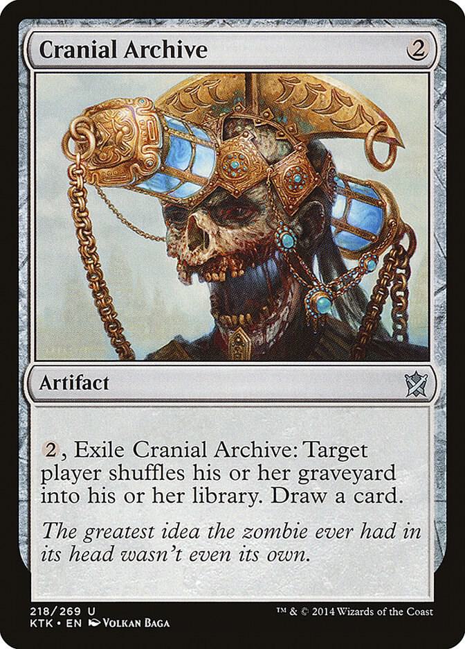 Cranial Archive - Khans of Tarkir - Magic: The Gathering