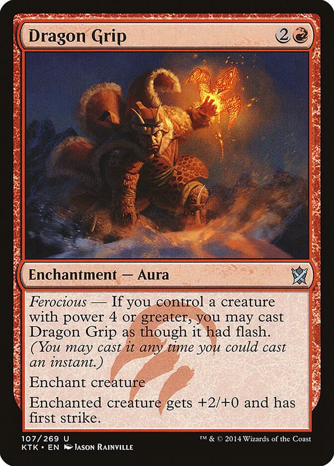 Dragon Grip 107 card