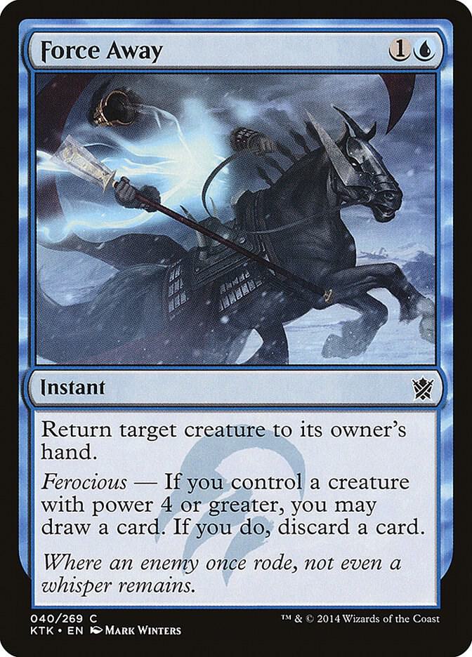Force Away - Khans of Tarkir - Magic: The Gathering - TCGplayer.com