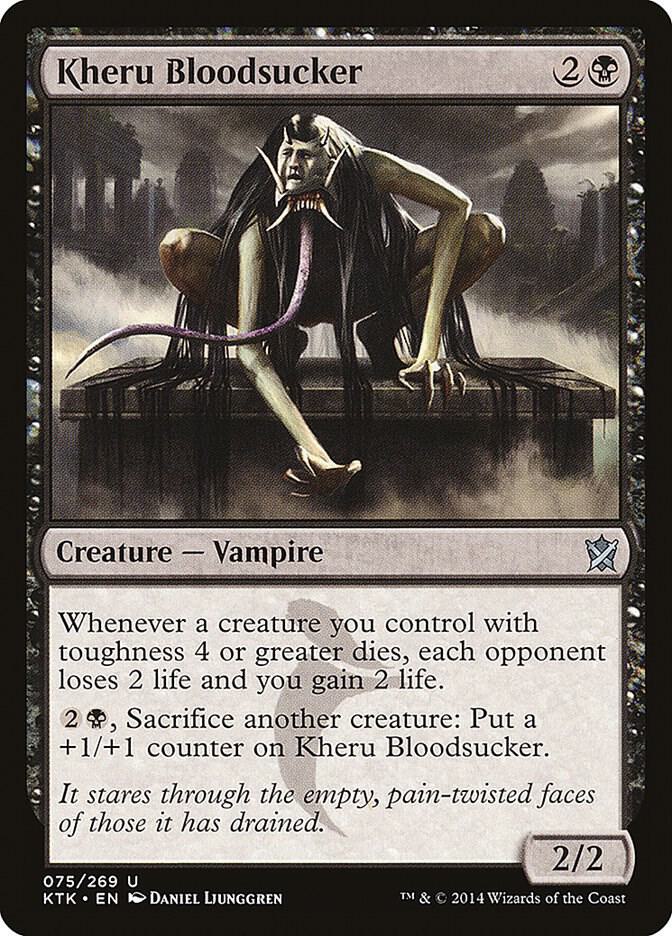 Kheru Bloodsucker 75 card