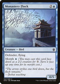 Monastery Flock - Khans of Tarkir - Magic: The Gathering card