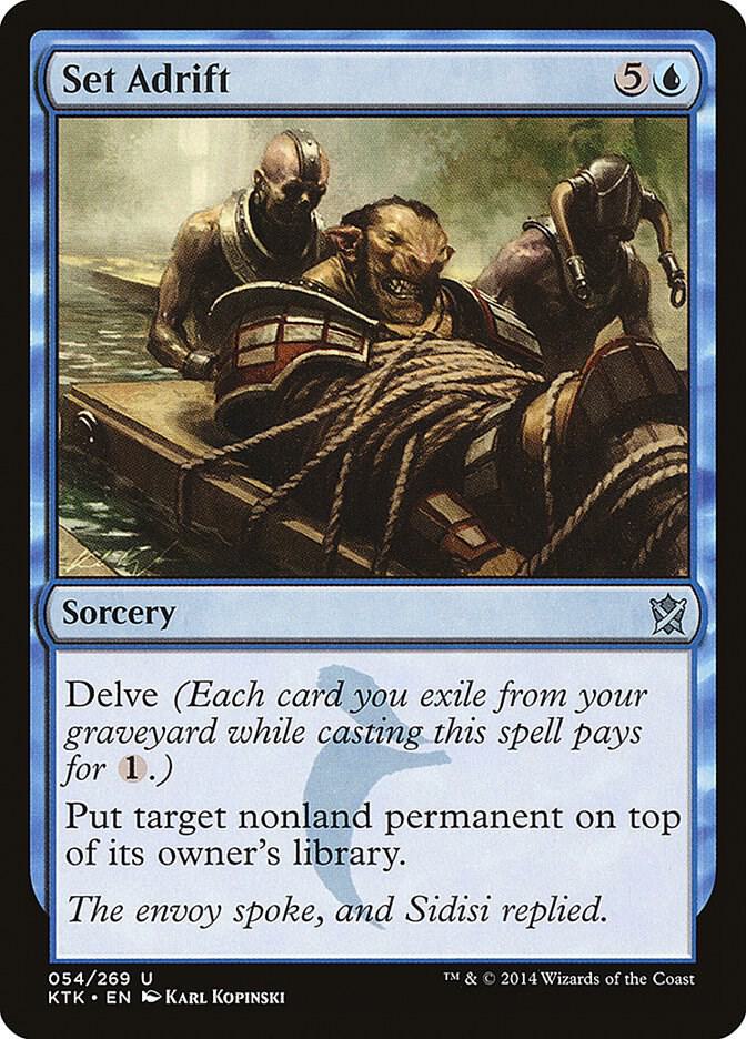 Set Adrift 54 card