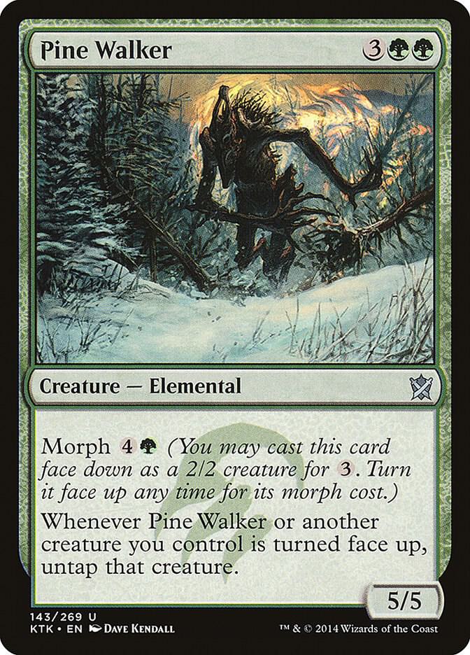 Pine Walker 143 card