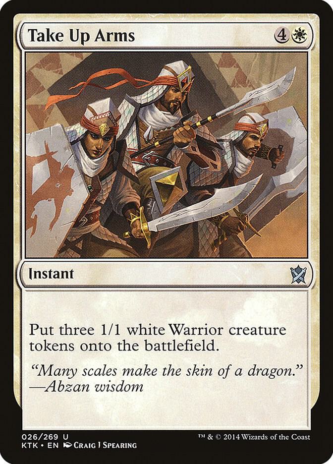 Take Up Arms 26 card