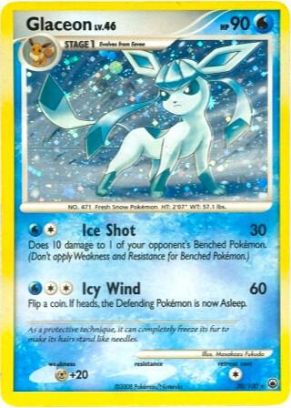 Glaceon - 20/100 (DP Majestic Dawn) 020/100 from Deck Exclusives