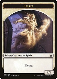 Spirit Token (Khans of Tarkir)