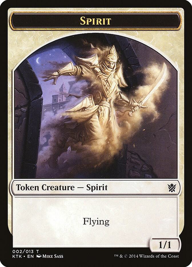 Spirit Token - Khans of Tarkir - Magic: The Gathering - TCGplayer.com